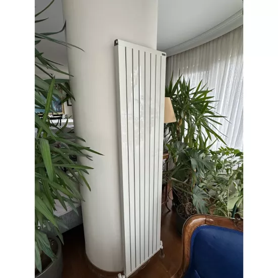 Nuuq Alüminyum Radyatör Dikey Beyaz 400mm