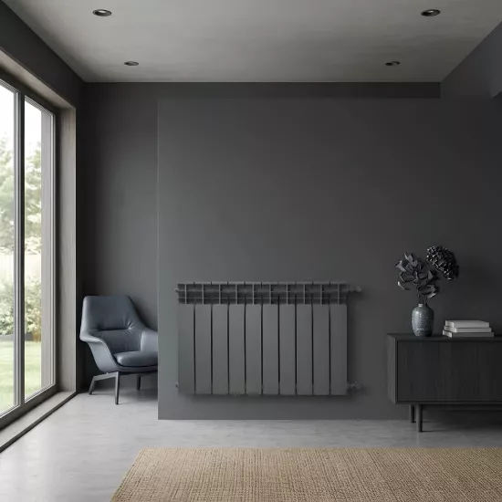 SEDONA ALÜMİNYUM DÖKÜM RADYATÖR ANTRASİT